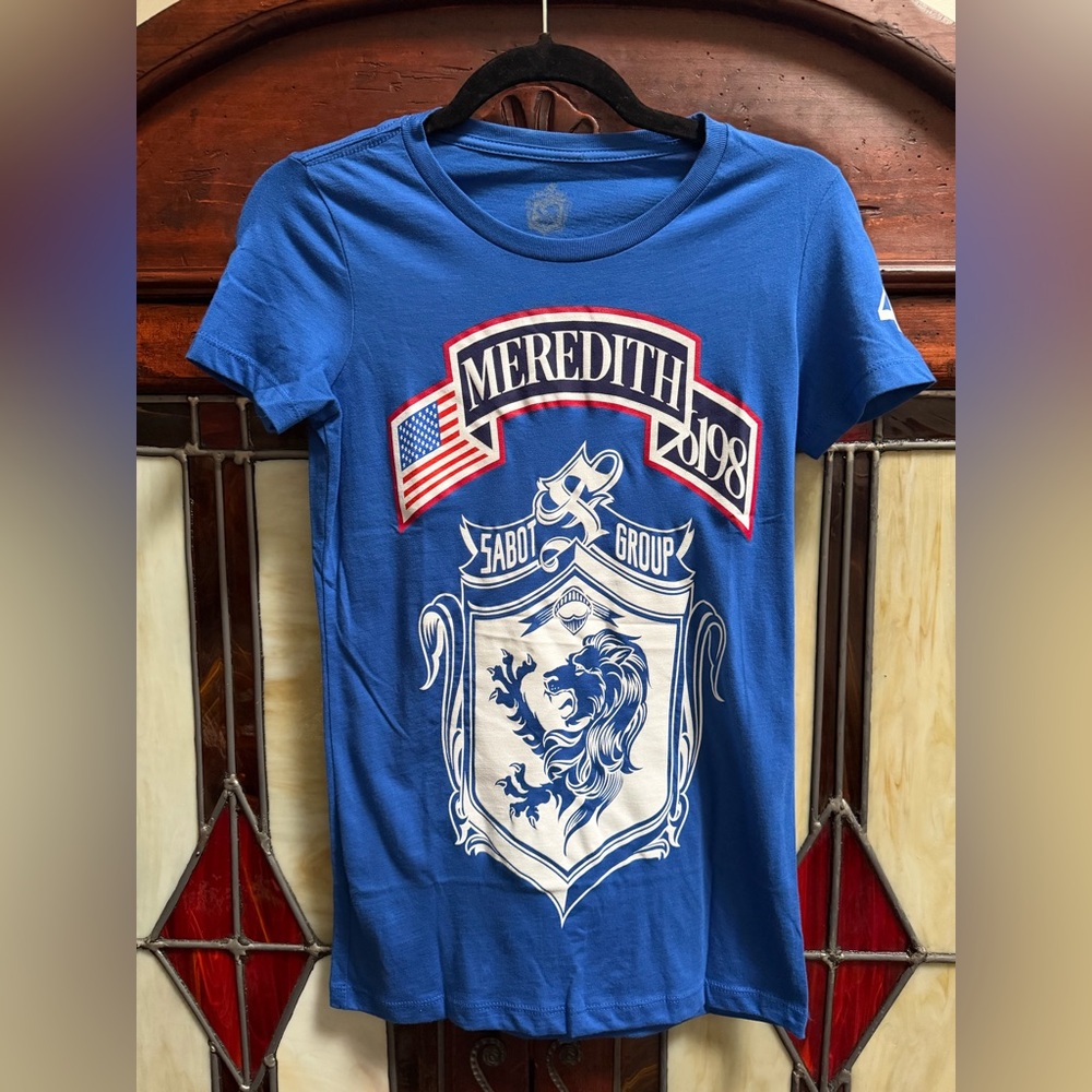 Meredith 6198 Blue Short Sleeve Tee